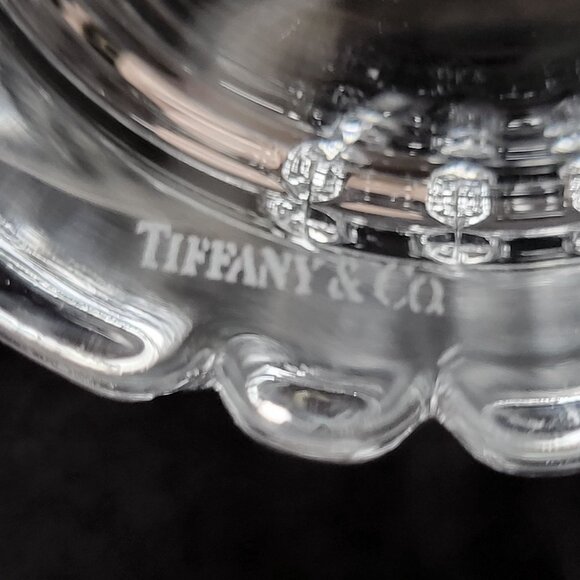 Tiffany & Co Crystal Plaid Beer Mug With Handle 16 oz - Picture 2 of 7